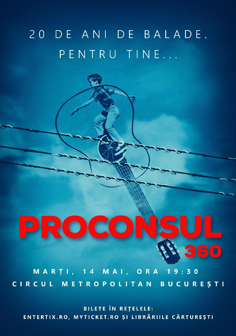 afis Proconsul 20 de ani de balade