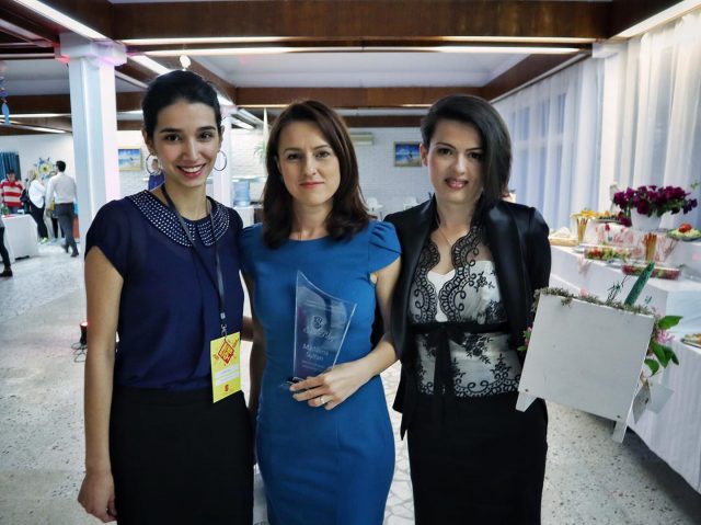 Irninis Miricioiu, Madalina Sultan, Catalina Popa - podium Spring Super Blog 2016