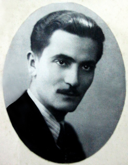 poetul George Toparceanu portret alb negru