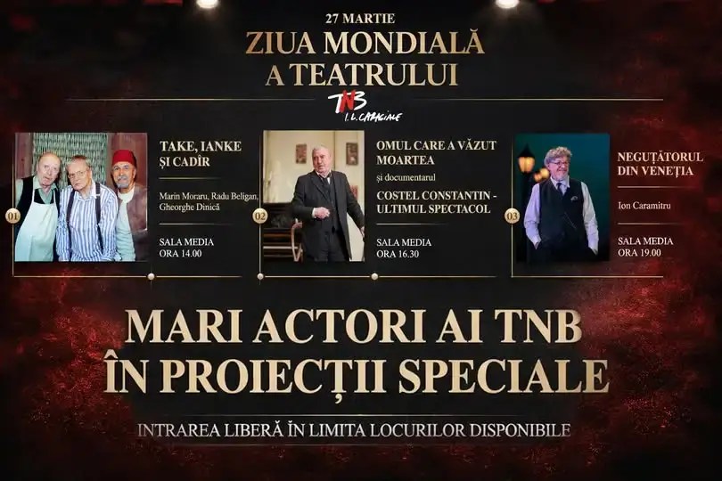 program tnb ziua mondiala a teatrului